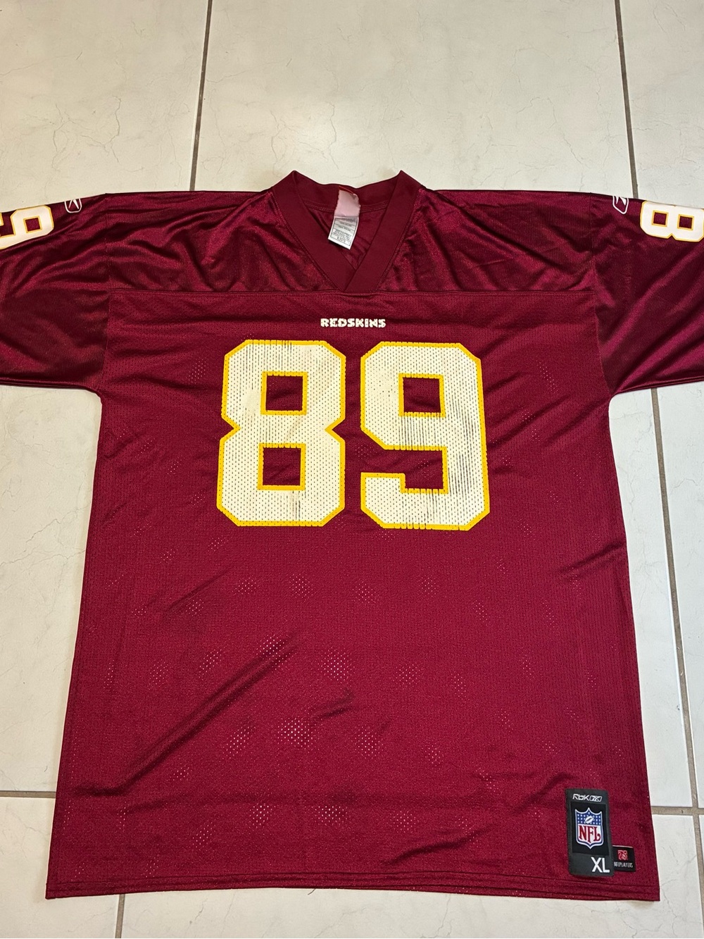 Vintage Reebok Santana Moss Washington Redskins NFL Football Jersey Men’s XL